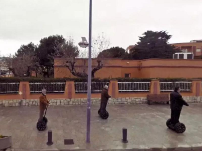 Old Men on Segways 40