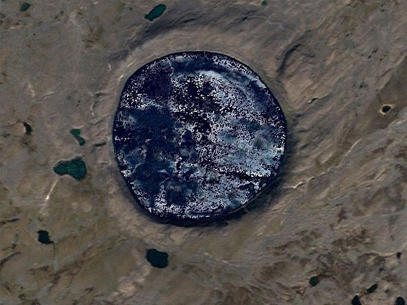 A Perfect Meteor Crater 60