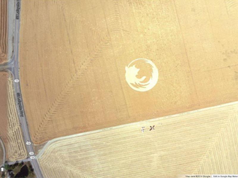 Firefox Logo in the Field 68