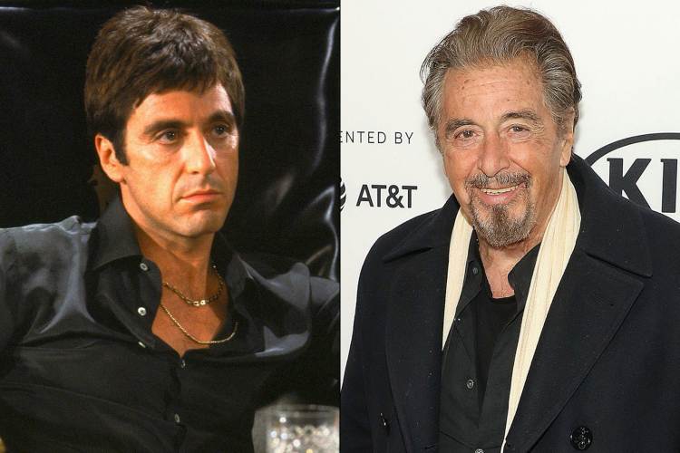 Al Pacino Then And Now