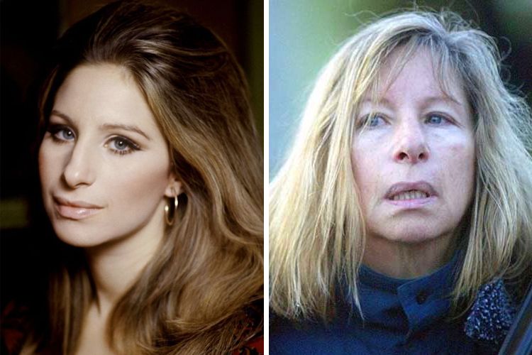Barbra Streisand Then And Now