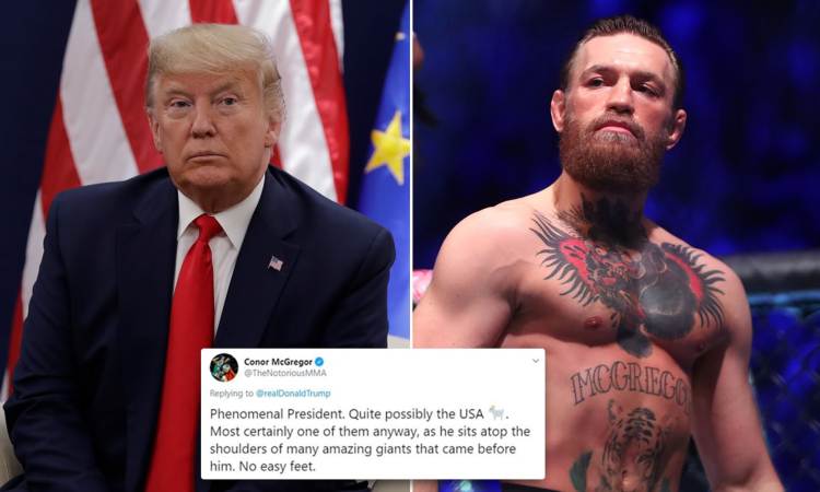 Conor McGregor Supported Donald Trump For President