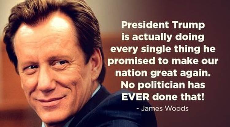 James Woods Supported Donald Trump For President