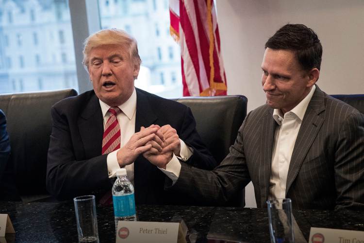 Peter Thiel Supported Donald Trump For President