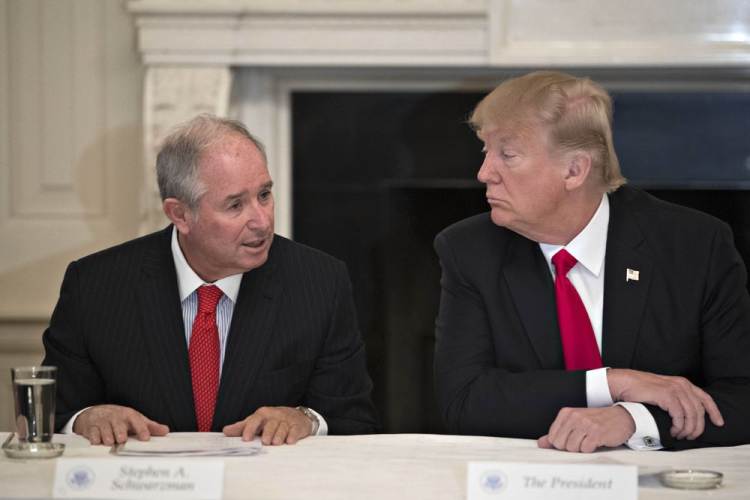 Stephen Schwarzman Supported Donald Trump For President