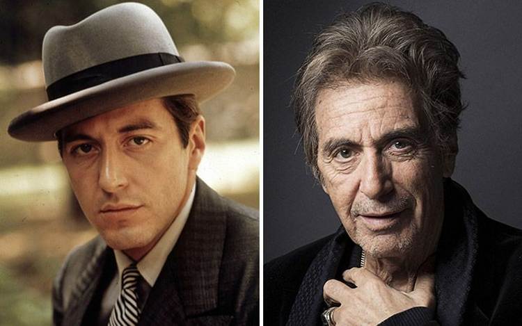 Al Pacino Then And Now