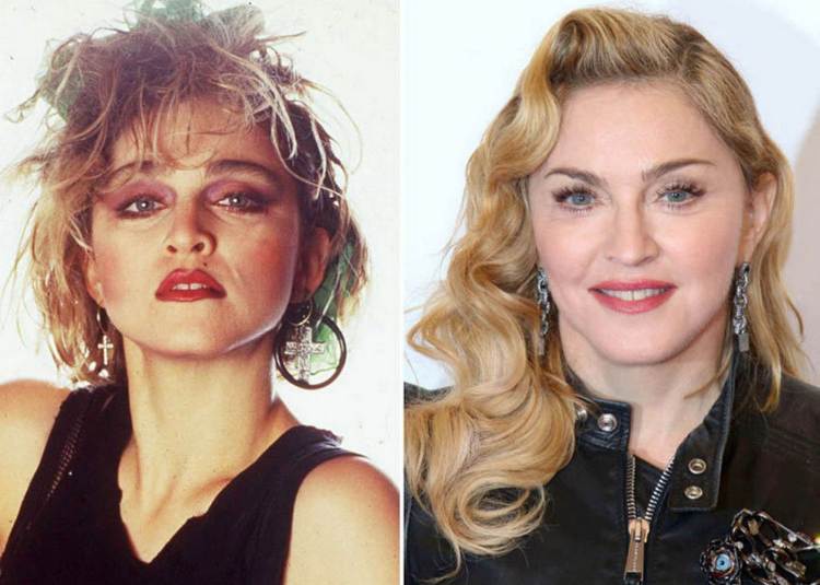 Madonna Then And Now