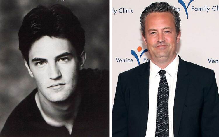 Matthew Perry Then And Now