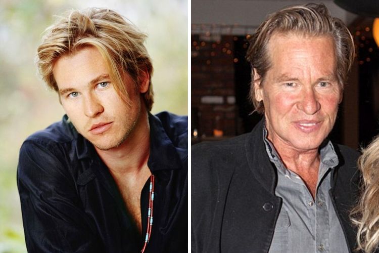 Val Kilmer Then And Now