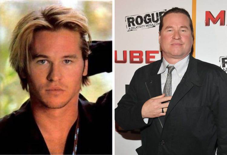 Val Kilmer Then And Now
