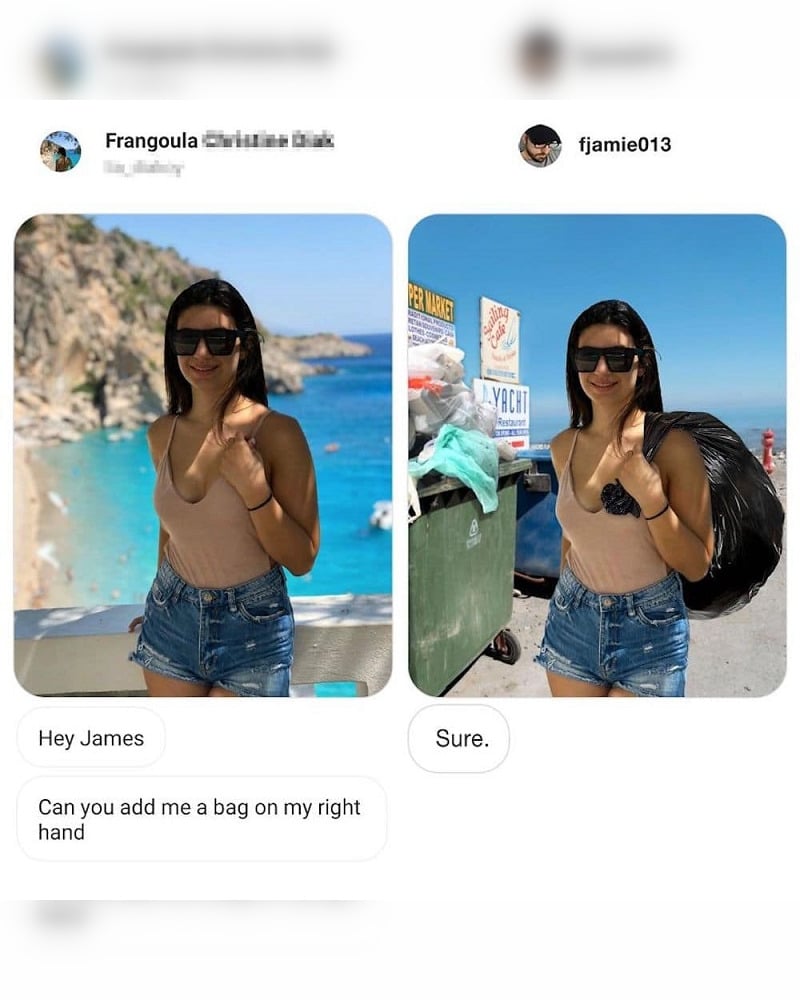 Epic Photoshop Fails That Make Your Day Give me a bag, please