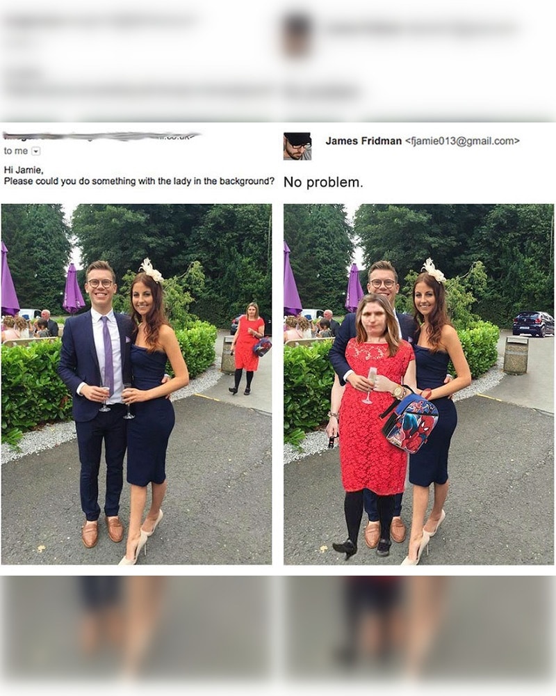 Epic Photoshop Fails That Make Your Day He did something right