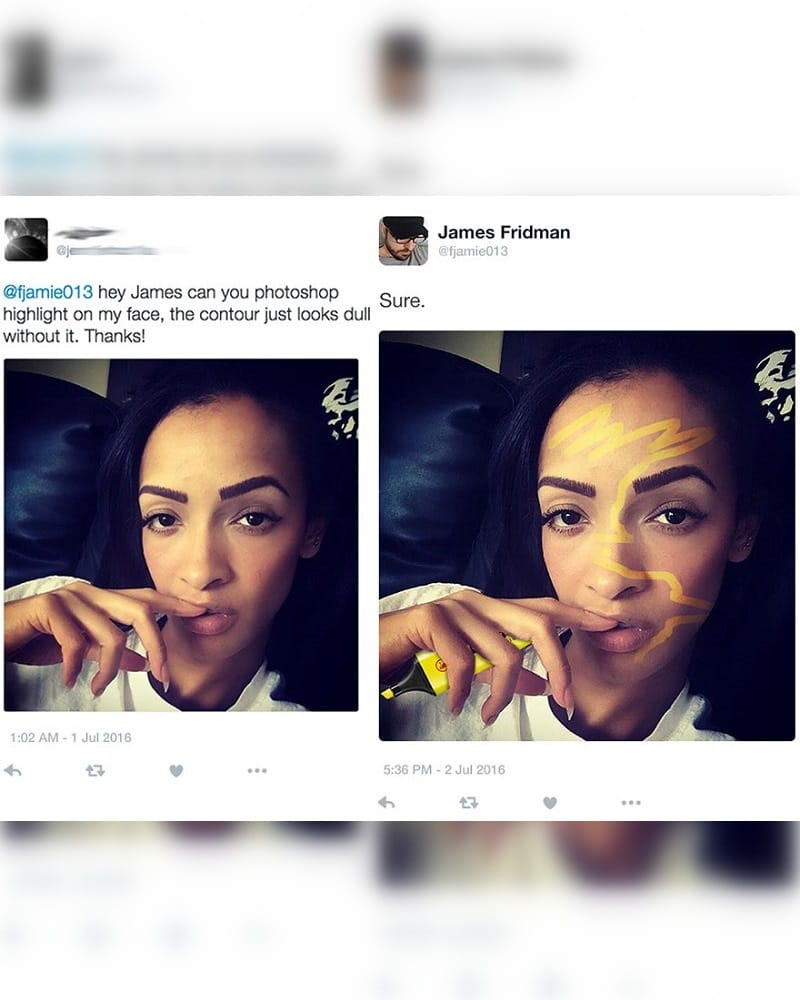 Epic Photoshop Fails That Make Your Day Highlighter magic