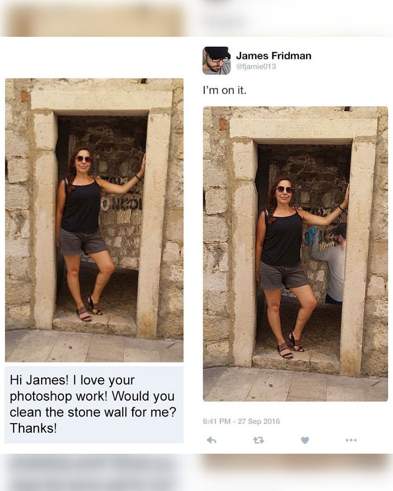 Epic Photoshop Fails That Make Your Day James doing the Lord’s work