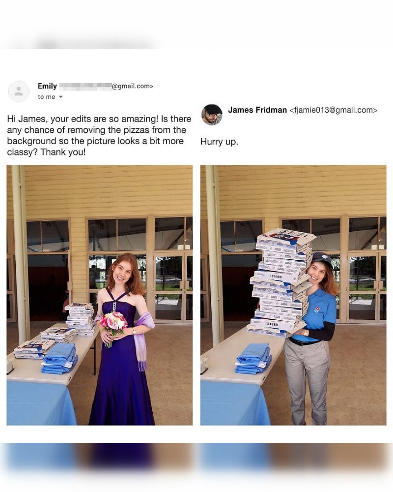 Epic Photoshop Fails That Make Your Day Pizza is class