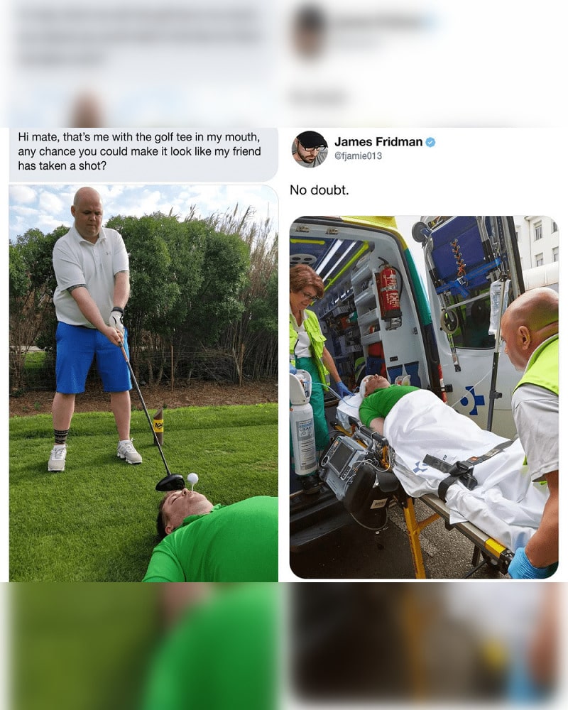 Epic Photoshop Fails That Make Your Day Taking a shot for your bro