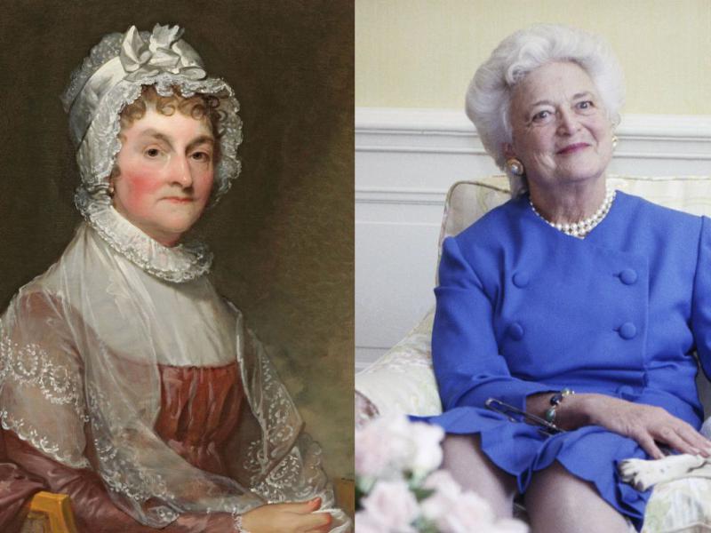 Barbara Bush and Abigail Adams Were Both Wife and Mother of a President 12