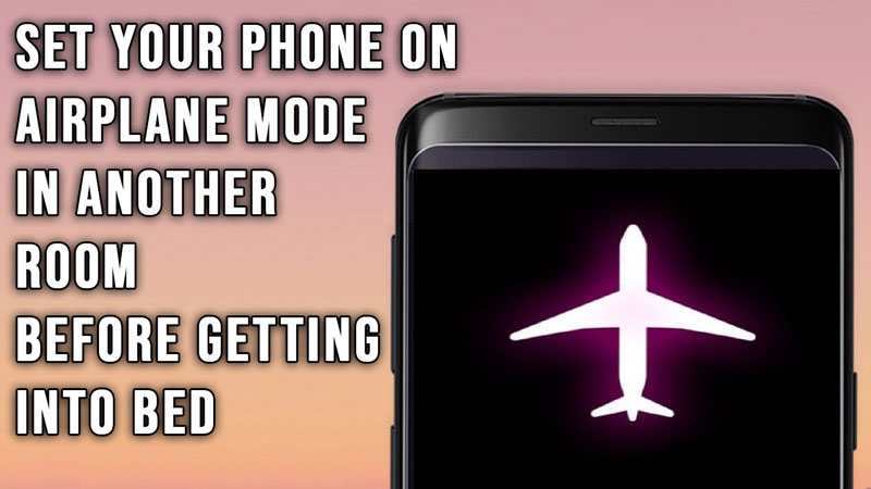 Put your phone on airplane mode in another room before going to sleep