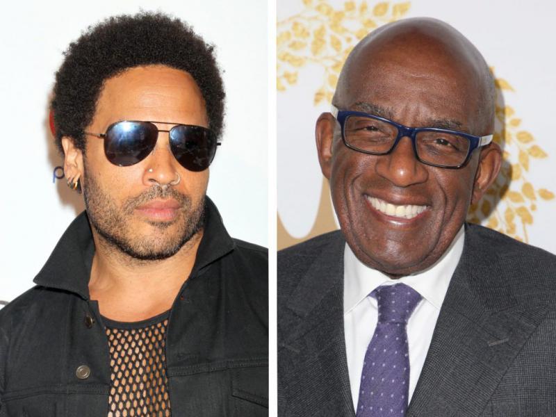 Al Roker and Lenny Kravitz 8