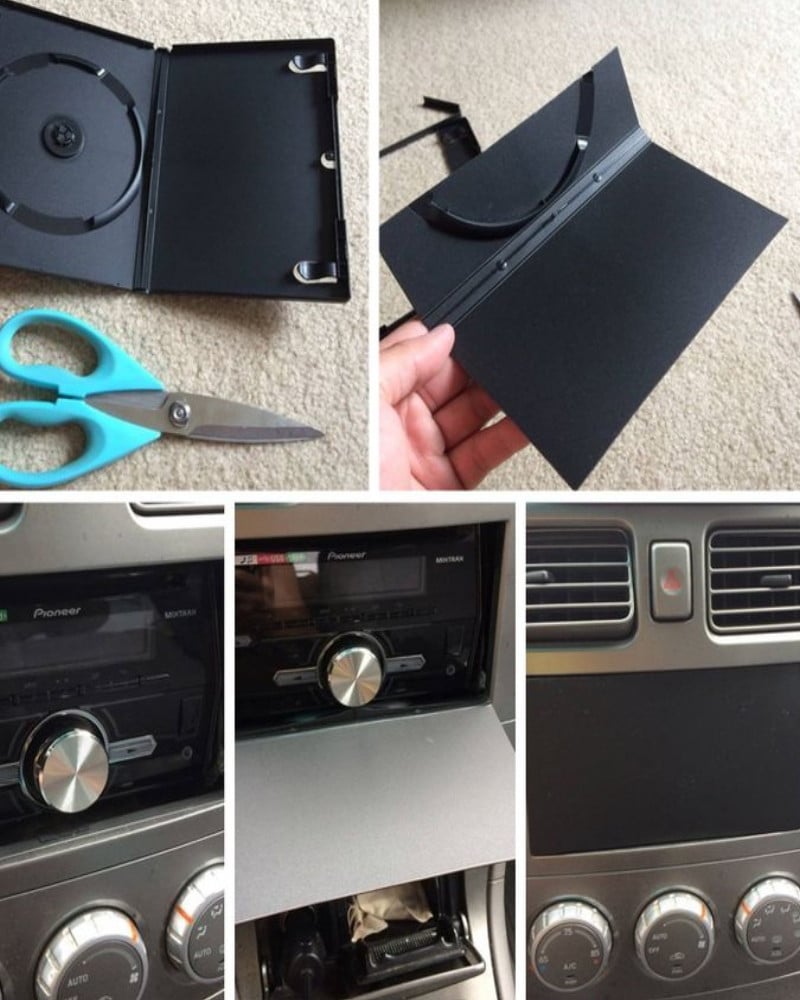 Strange But True Car Hacks You Never Knew Camouflage your stereo system