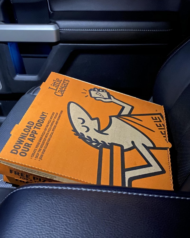 Strange But True Car Hacks You Never Knew Seat warmer to keep your food warm