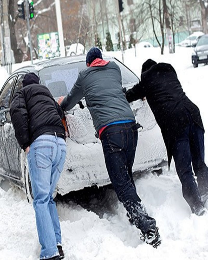 Strange But True Car Hacks You Never Knew Use floor mats to get your car out of the snow