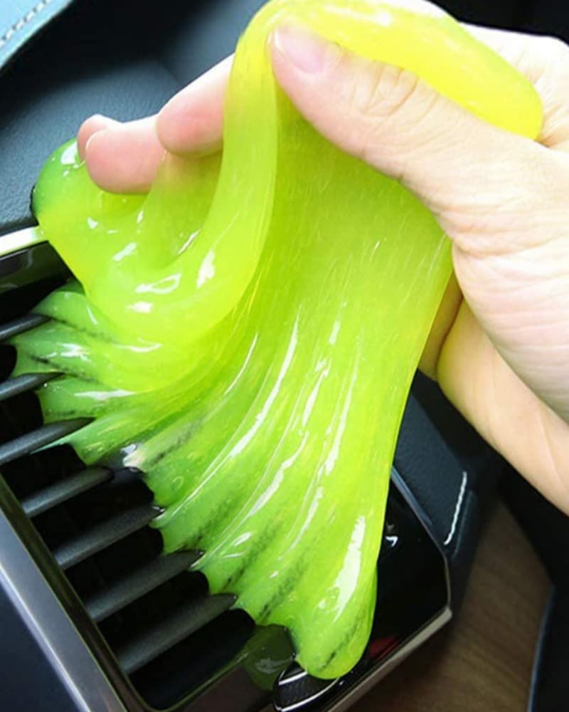 Strange But True Car Hacks You Never Knew Use goo to clean the car Interior