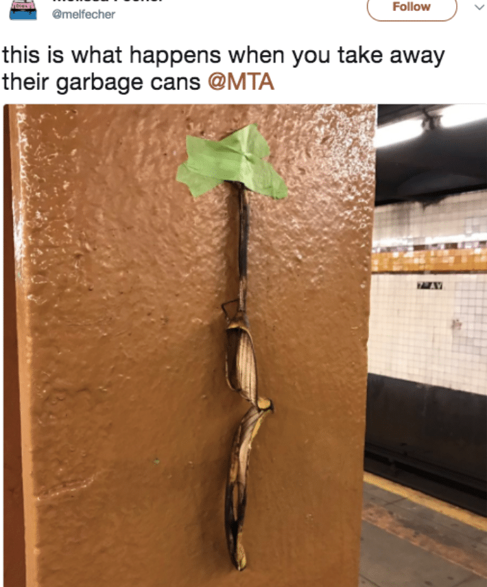 Suspect Moments Caught On The NYC Subway Art at its finest