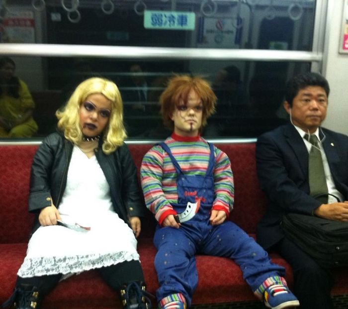 Suspect Moments Caught On The NYC Subway Chucky