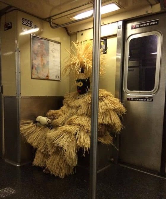Suspect Moments Caught On The NYC Subway Ladies and gentlemen, we have a winner