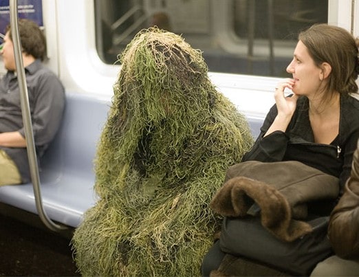 Suspect Moments Caught On The NYC Subway  Plants