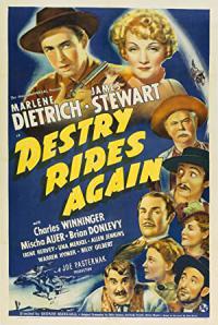 Destry Rides Again poster