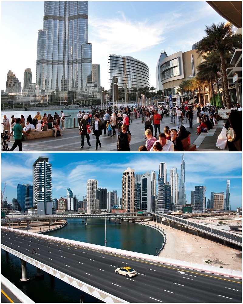 The Pandemic Places In The World Burj Khalifa in Dubai