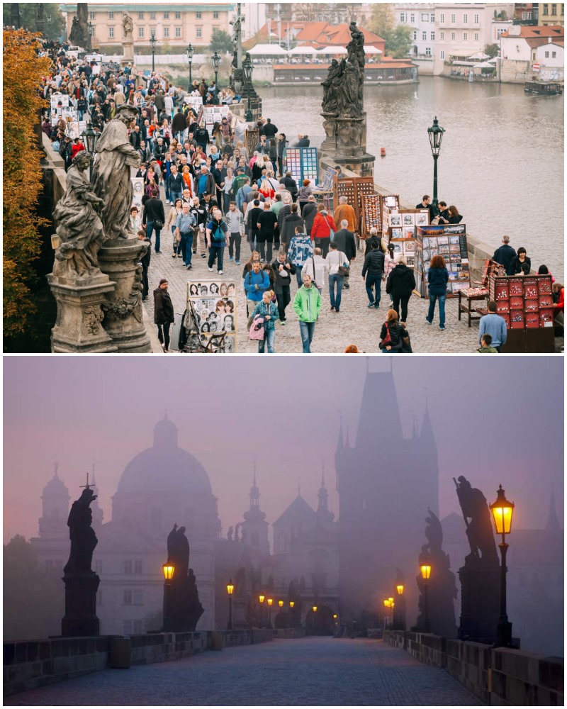 The Pandemic Places In The World Charles Bridge in Prague
