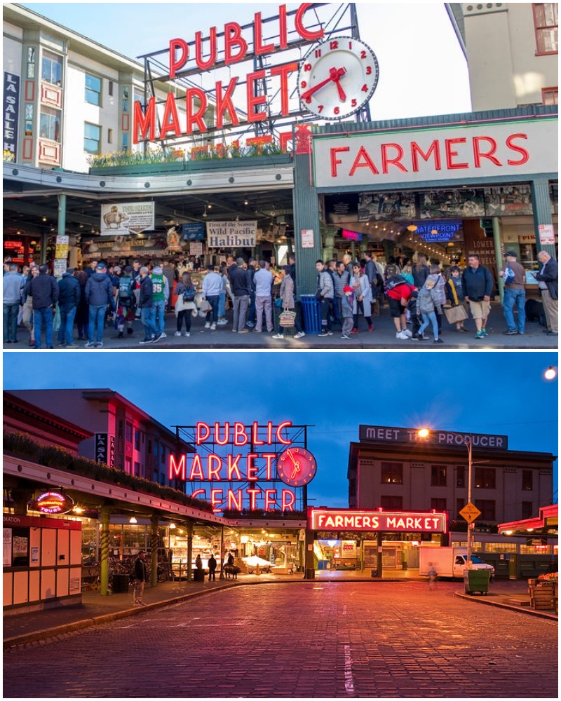 The Pandemic Places In The World Pike Place Market in Seattle