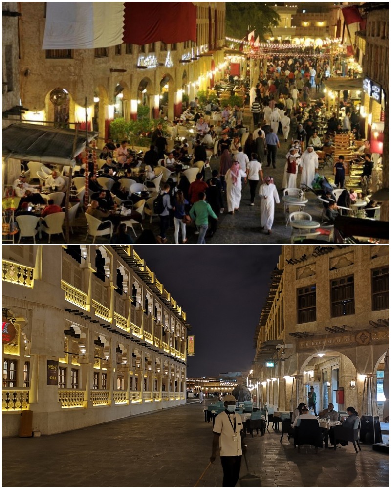 The Pandemic Places In The World Souq Waqif in Doha