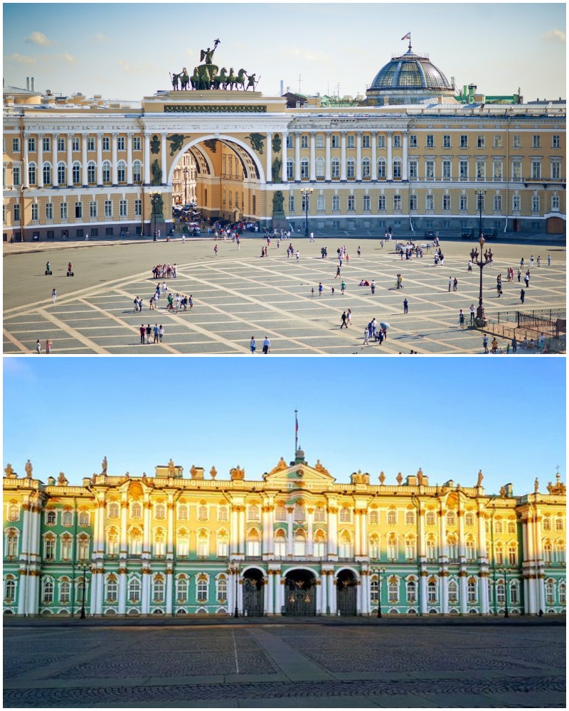 The Pandemic Places In The World State Hermitage Museum in Saint Petersburg