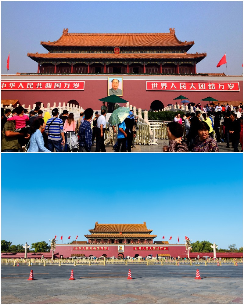The Pandemic Places In The World Tiananmen Gate in Beijing