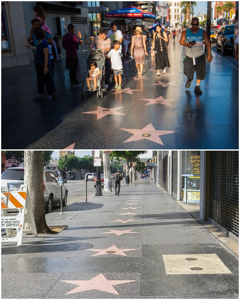 The Pandemic Places In The World Walk of Fame in Los Angeles