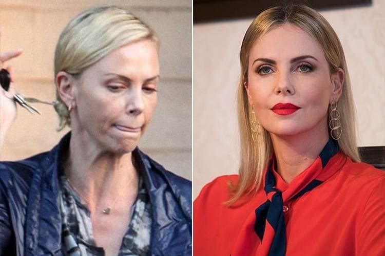 Charlize Theron Without Makeup