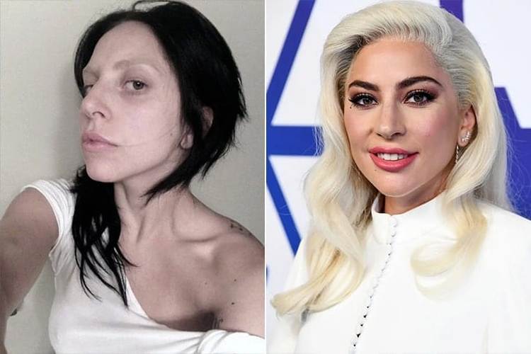 Lady Gaga Without Makeup