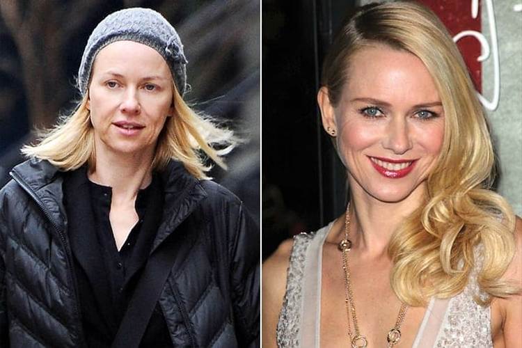 Naomi Watts Without Makeup