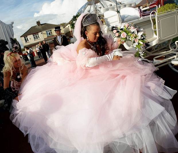 Wedding Dresses That Had Grooms Running For The Hills Alternative wedding attire 