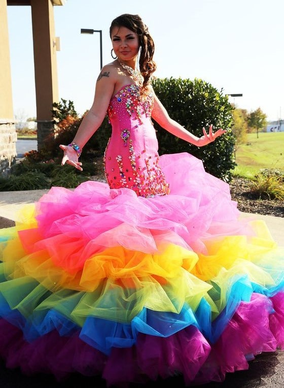Wedding Dresses That Had Grooms Running For The Hills Pride parade