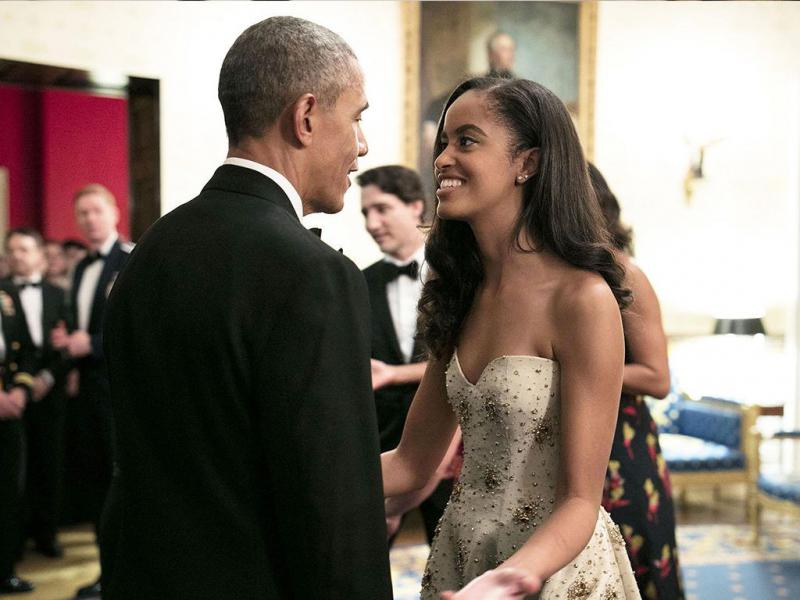 Malia Shares a Birthday With America 20