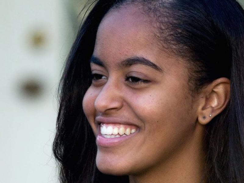 Malia Was a TV Intern 7